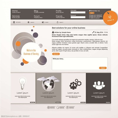 網站模板與網頁設計 構建視覺與功能兼備的在線體驗